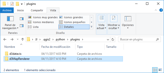 Abrir tabla de atributos
